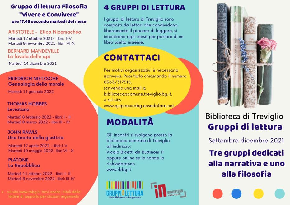 Gruppo di lettura del lunedì » Rete Bibliotecaria Bergamasca