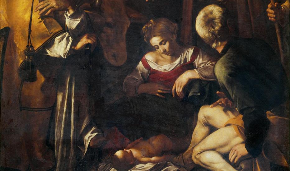 CARAVAGGIO - LA NATIVITA' DI PALERMO
