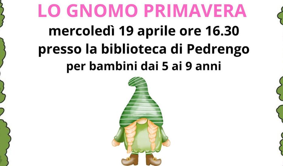 Lo gnomo primavera